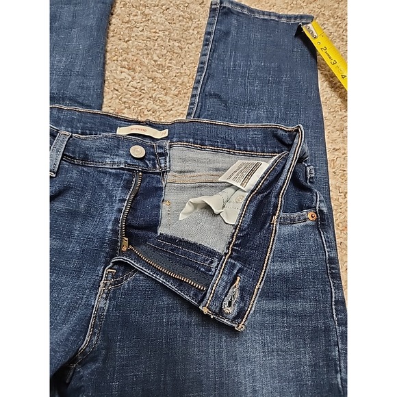 Levi's 29 Boyfriend Jeans Blue Denim Stretch Women's Fits 30x27 - Picture 9 of 15